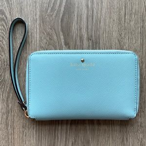 Sky Blue Kate Spade ♠️ Wallet / passport holder